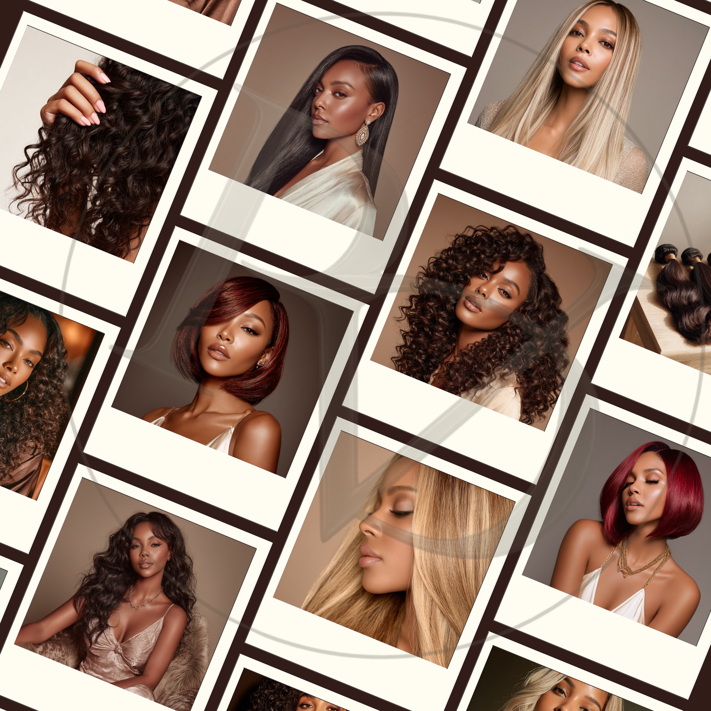 50+ Luxury Hair Branding Photos