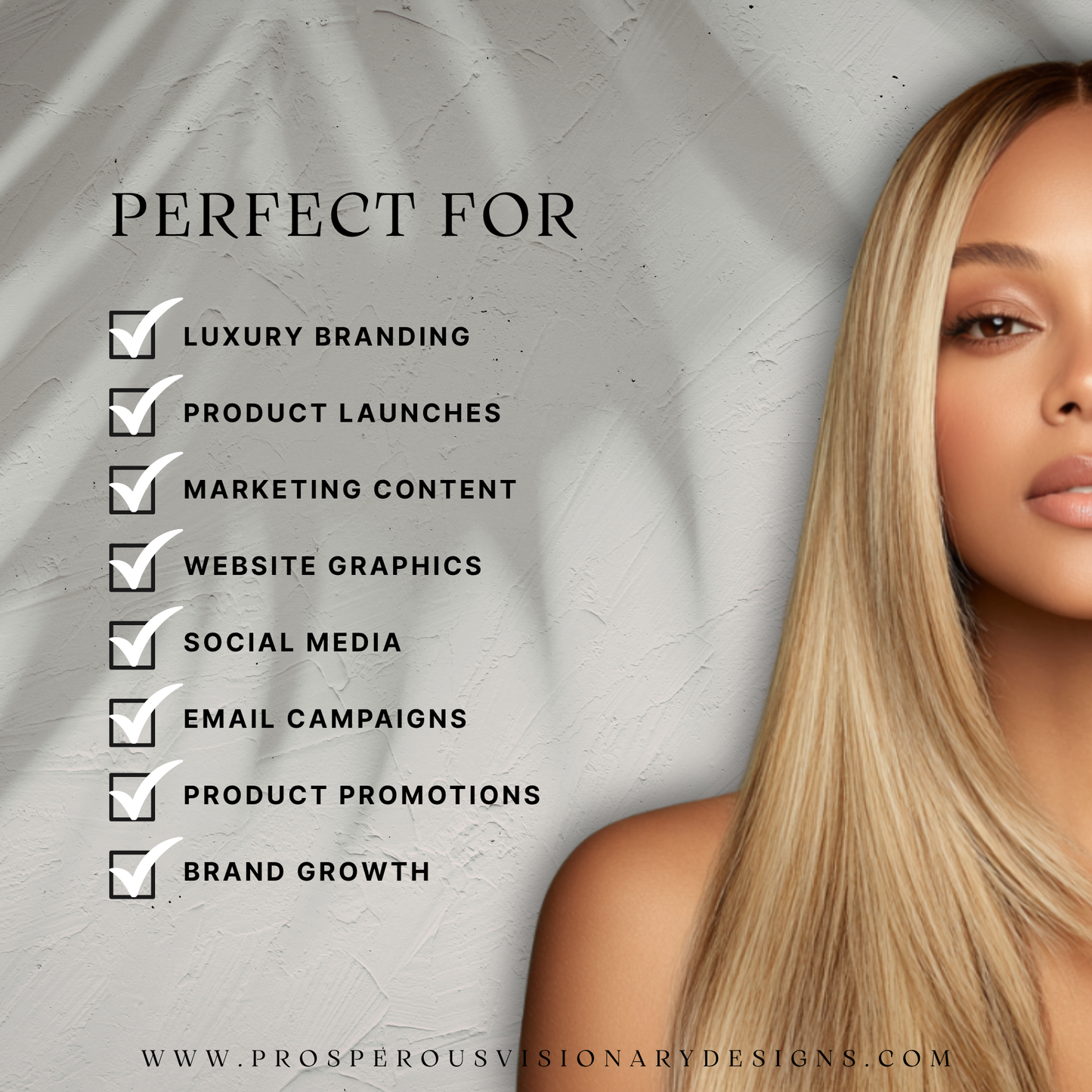 50+ Luxury Hair Branding Photos