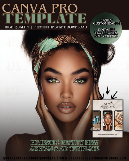 New Arrivals – Editable Canva Template
