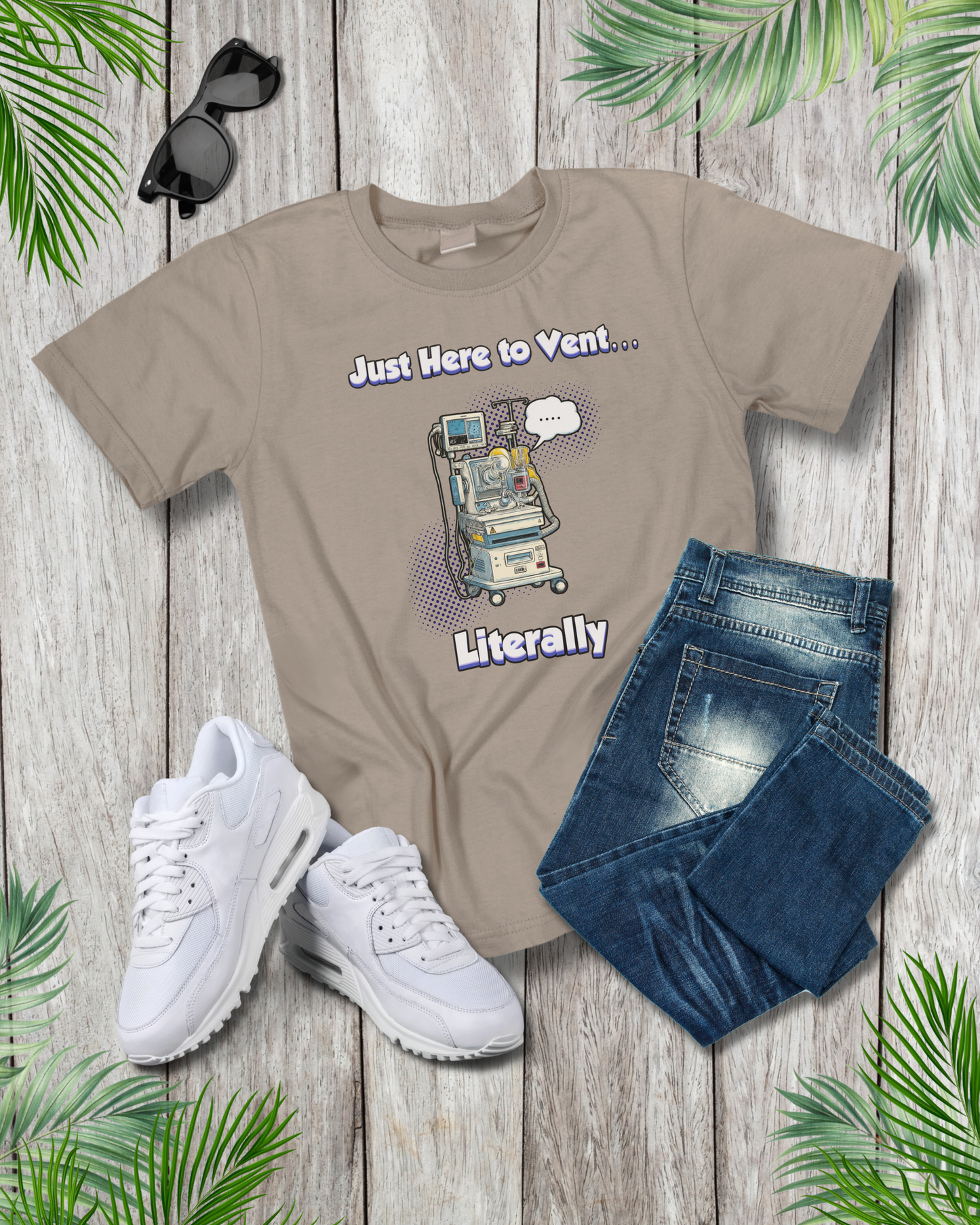 Just Here to vent T-Shirt - RT