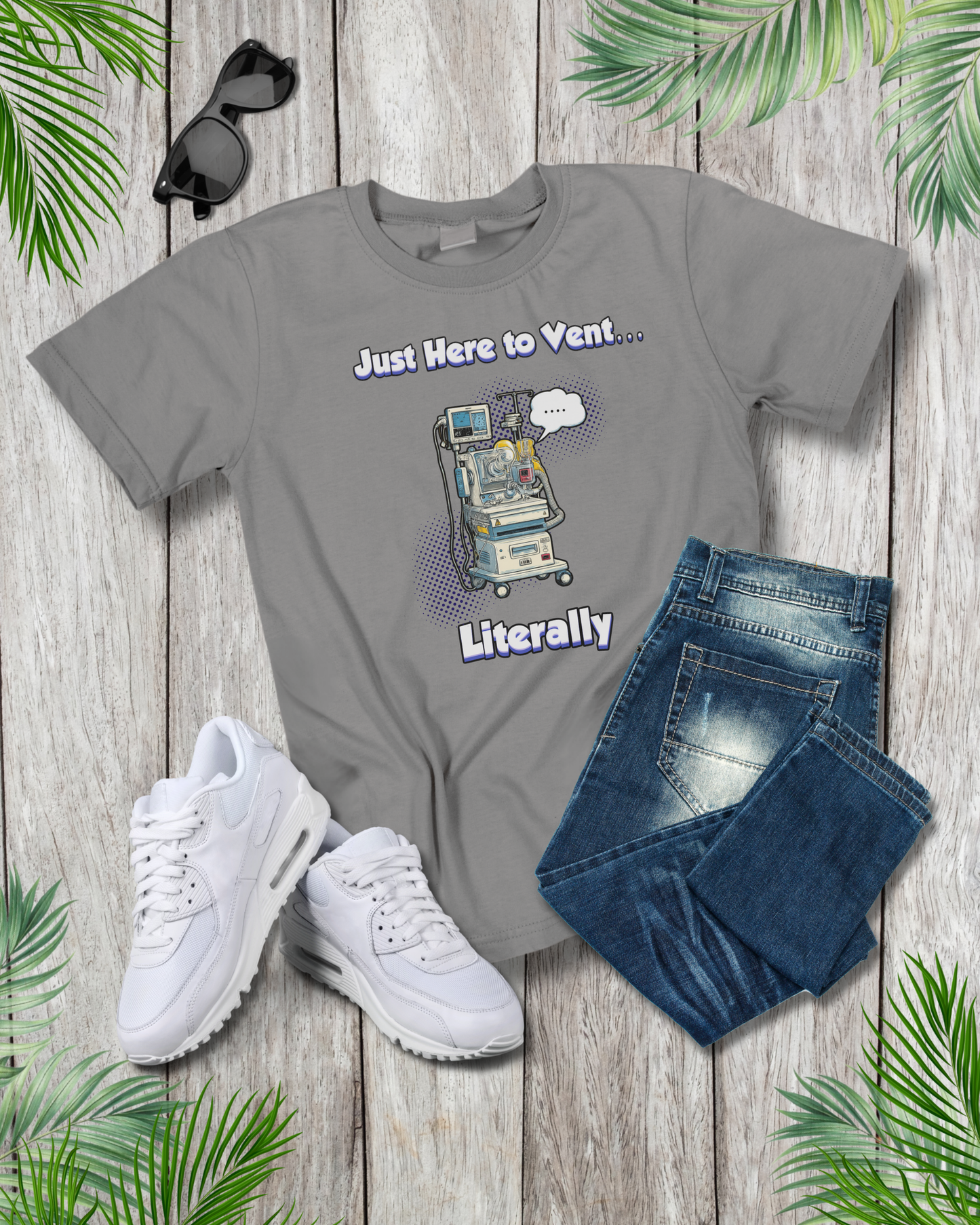 Just Here to vent T-Shirt - RT