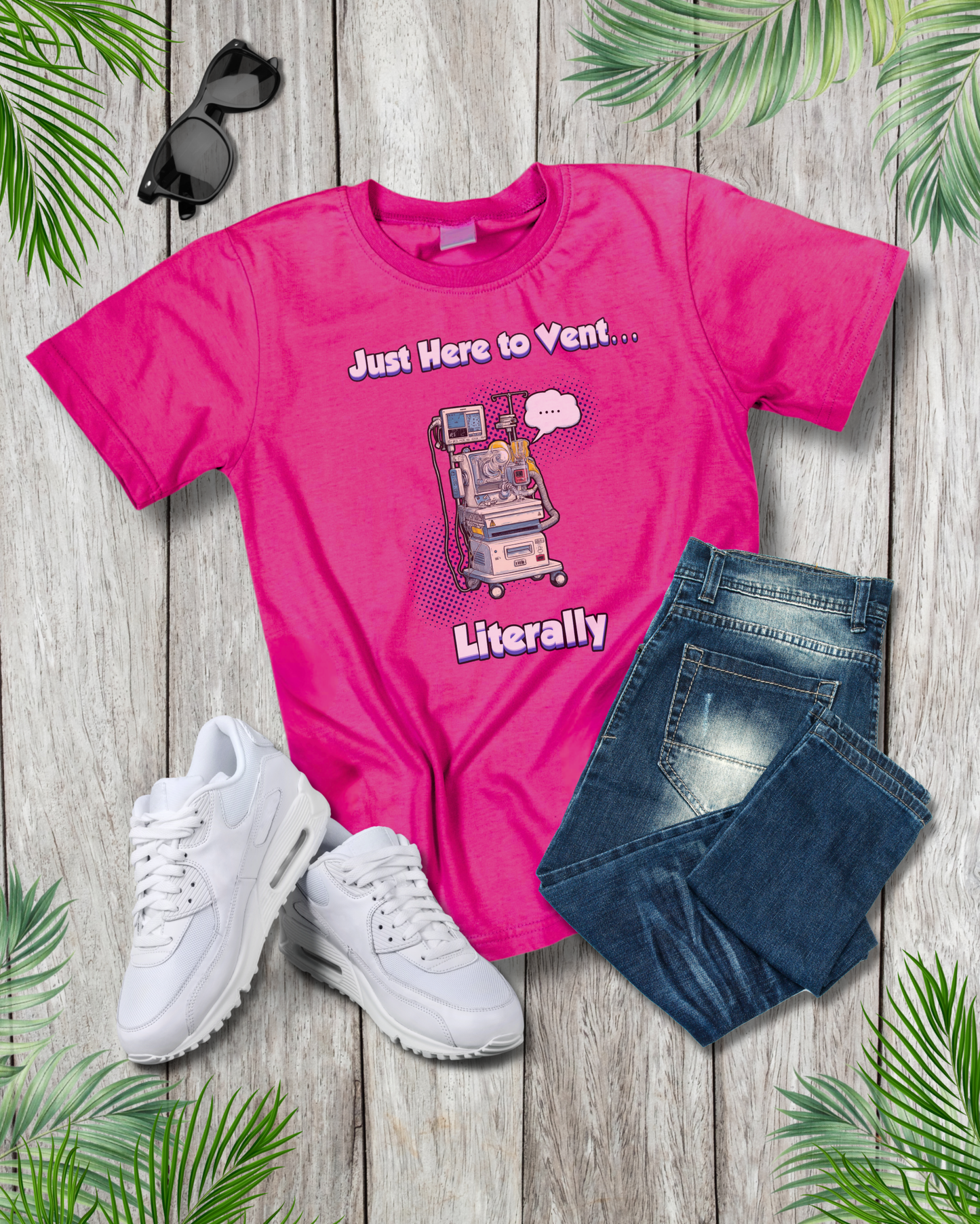 Just Here to vent T-Shirt - RT
