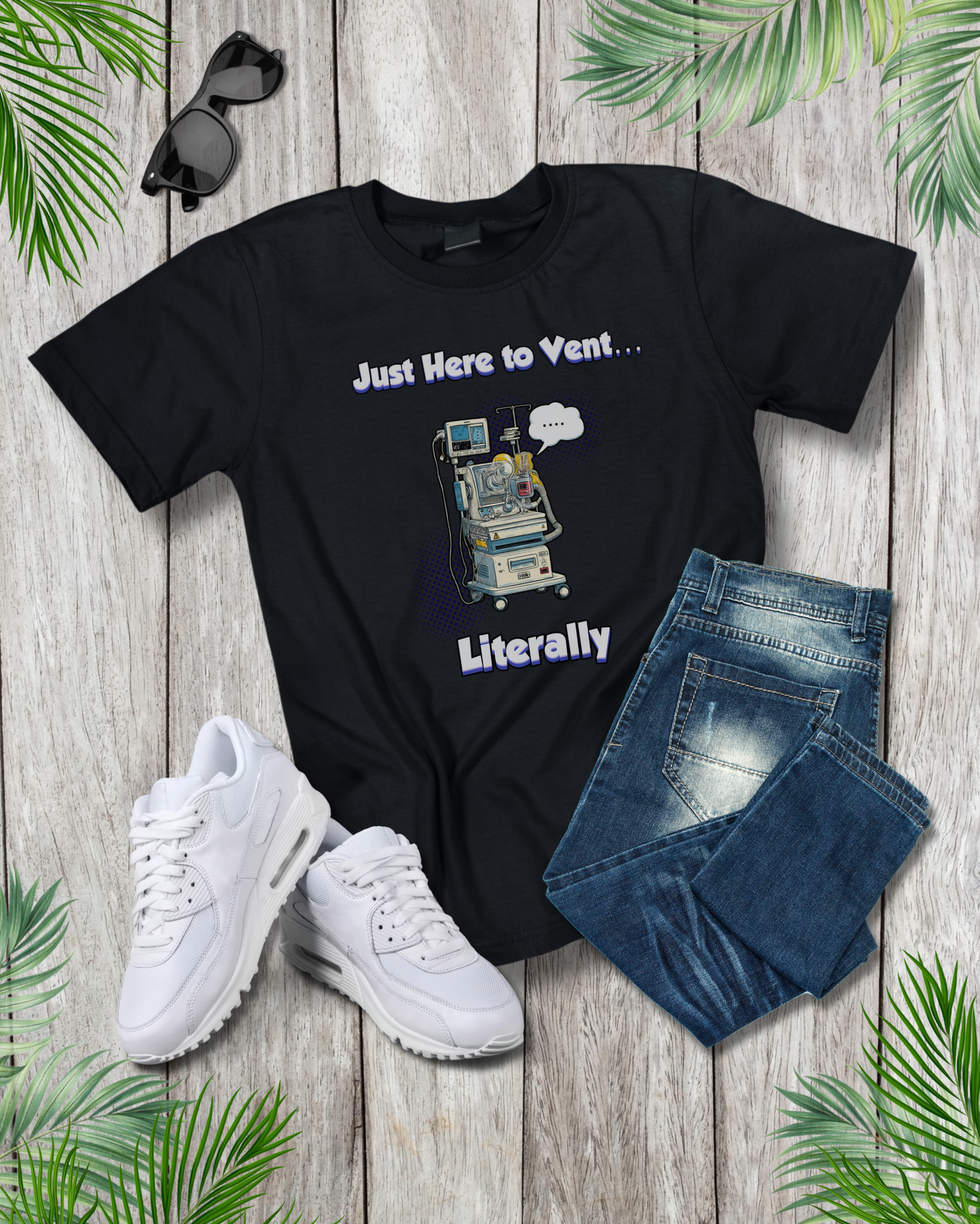 Just Here to vent T-Shirt - RT