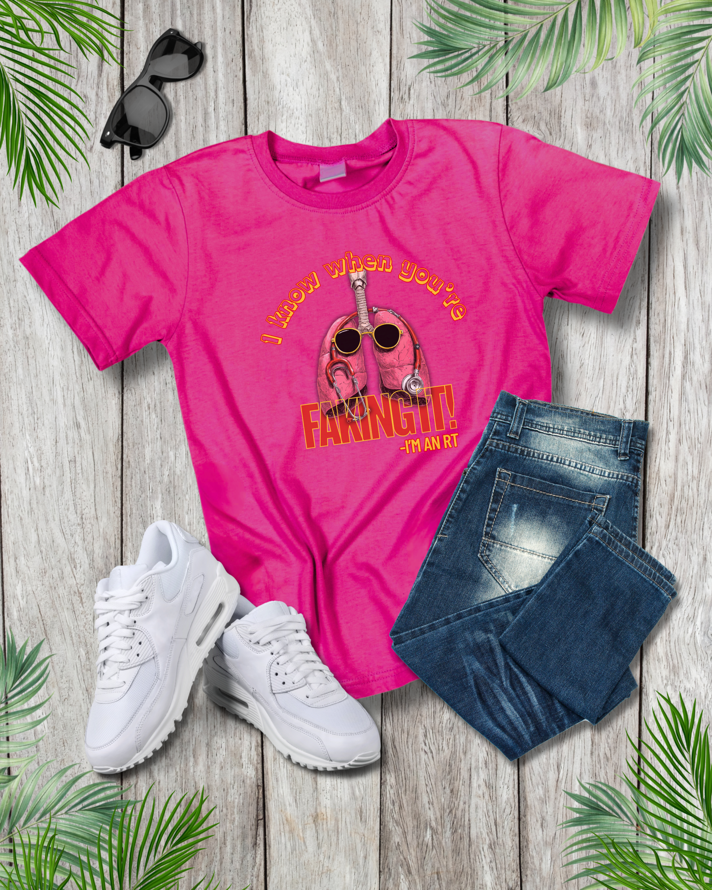 I know When Your Faking it! T-Shirt - RT