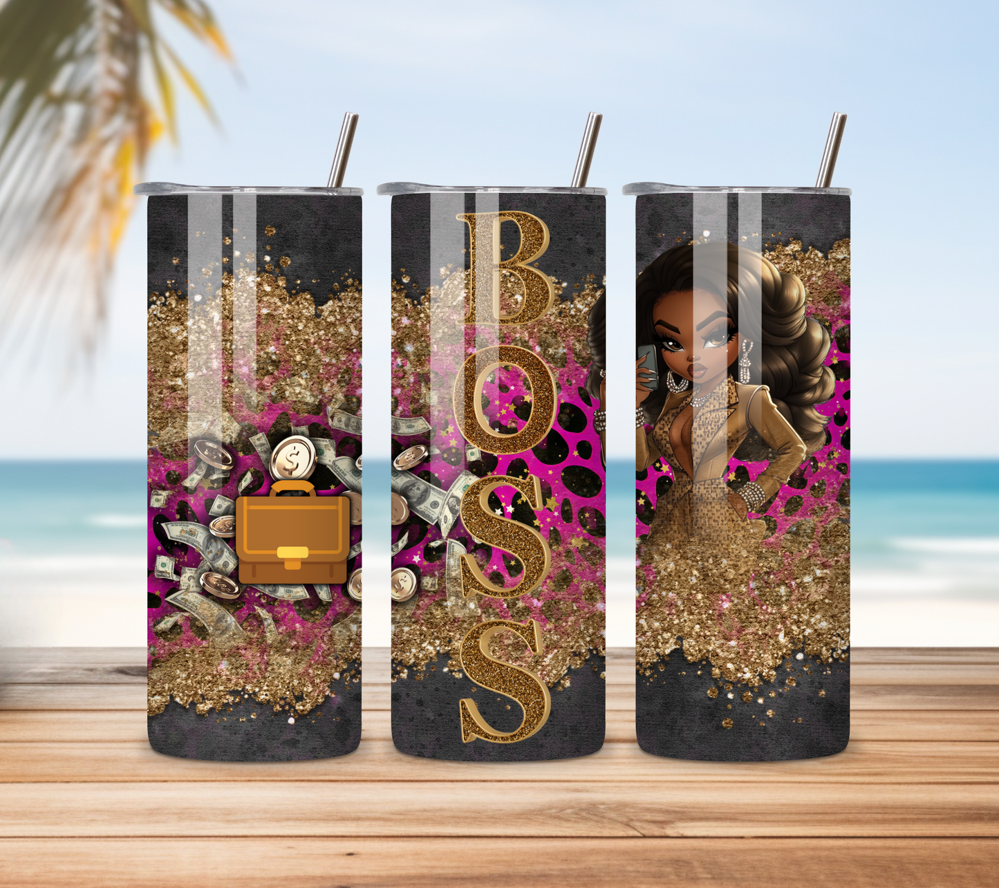 BOSS - 20 oz Stainless Steel Tumbler