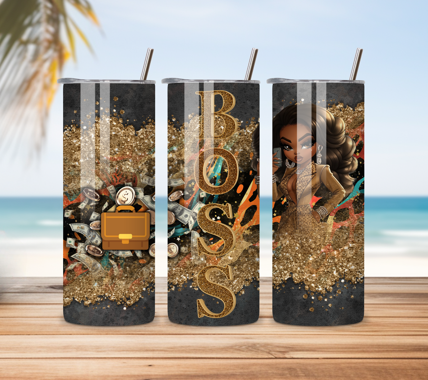 BOSS - 20 oz Stainless Steel Tumbler