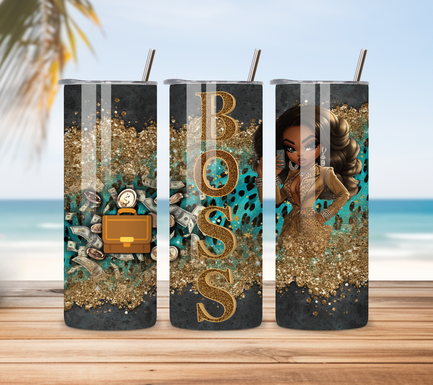 BOSS - 20 oz Stainless Steel Tumbler