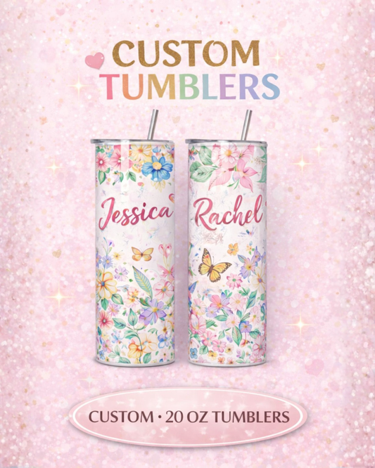 Custom 20oz Tumbler – Personalized Just for You