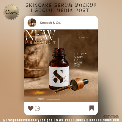 Serum Product Mockup Template