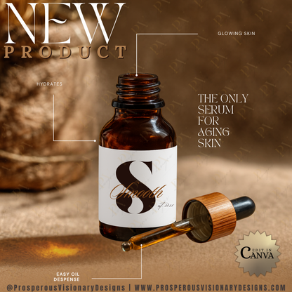 Serum Product Mockup Template