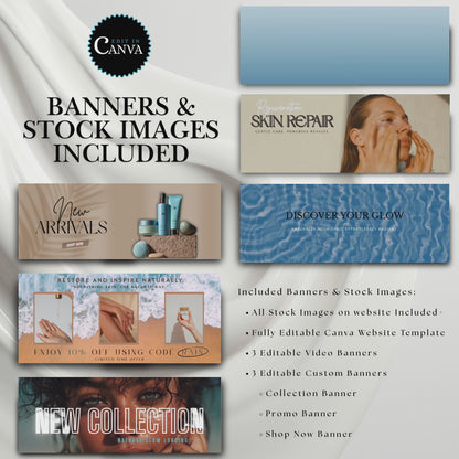RAIN Skin Care – Luxury Shopify Website Template